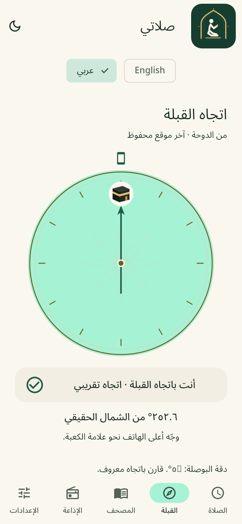 اتجاه القبلة / Qibla direction